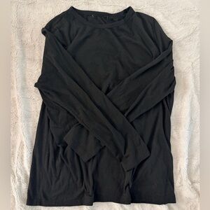 Black Long Sleeve Top